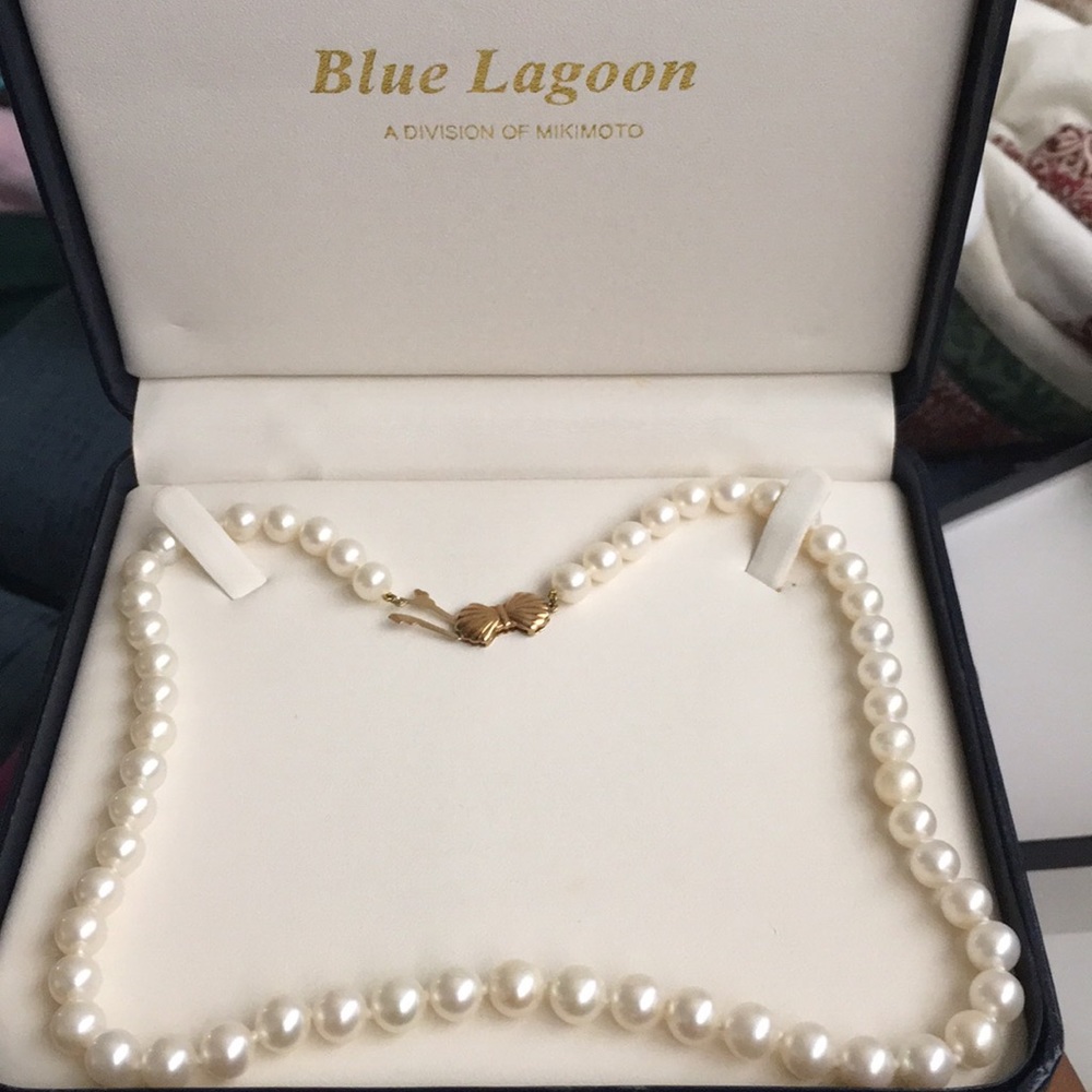Blue Lagoon Pearl Necklace